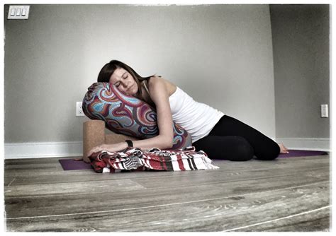 Restorative Yoga Pose Of The Week Reclining Twist Katie Overcash