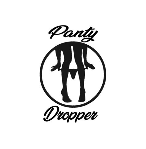 panty dropper decal in 2021 bumper stickers decals oracal
