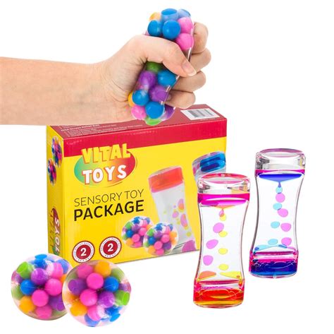 Buy Sensory Toy Package By Vital Toys4 Pack Autism Toysincludes 2