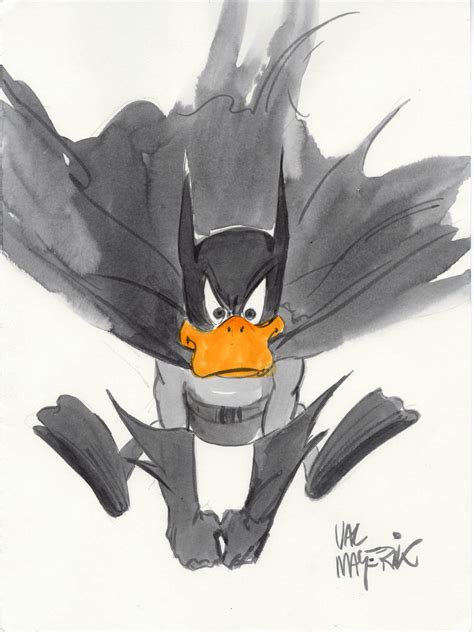 Bat Duck In R Ms Batman Comic Art Gallery Room