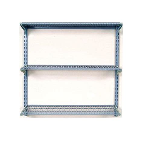 This is the fastest and easiest way to building garage shelves. Storability 33 in. L x 31.5 in. H Wall Mount Shelving Unit ...