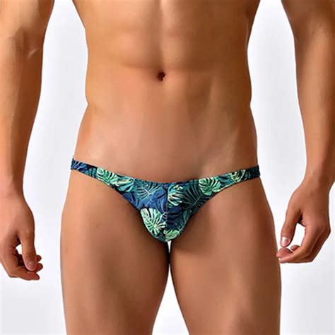 Sexy Mens Schwimmen Slip Bikini Bademode Low Taille Badehose F R Mann