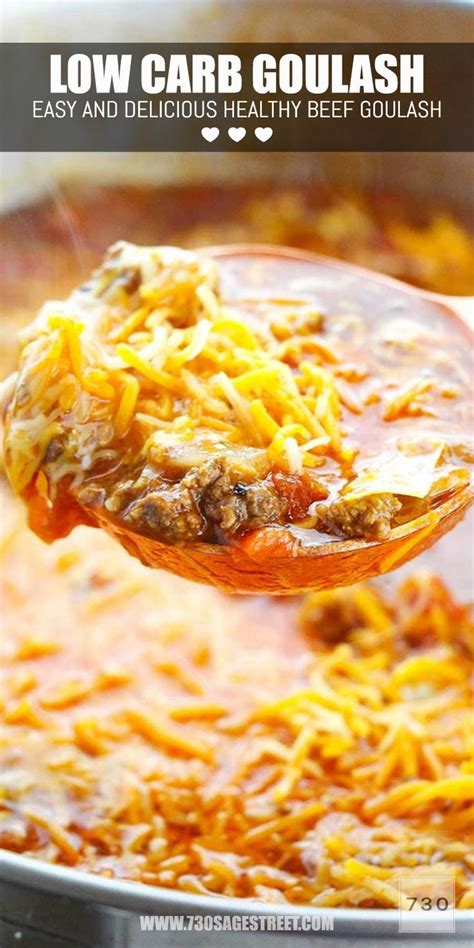 Skip the bun and serve all of your favorite cheeseburger ingredients beef cheese tomatoes red onions and lettuce with baked potatoes for a hearty and easy dinner recipe that kids. This ground beef goulash recipe is low carb, keto friendly, healthy and delicious. #keto # ...