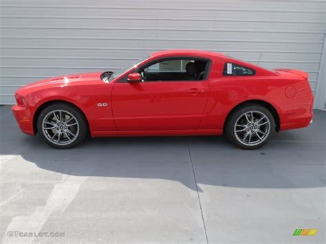 2013 Ford Mustang Gt Race Red