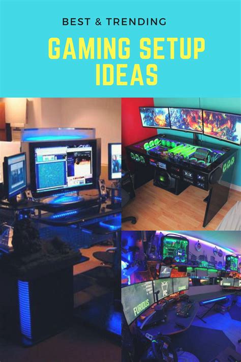 Best Trending Gaming Setup Ideas Gaming Setup Best Gaming Setup Setup