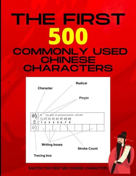 The First 500 Commonly Used Chinese Characters Chinese Writing