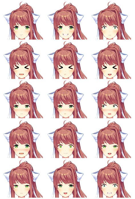 Monika Ddlc Sprites