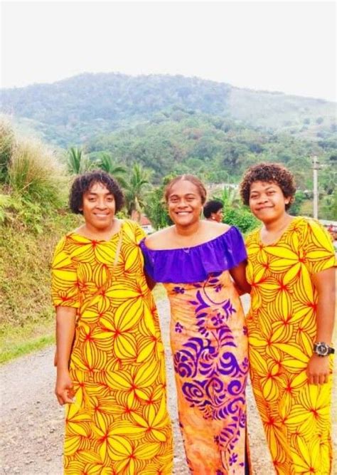 Fijian Kalavata Island Style Clothing Island Fashion Folk Dresses