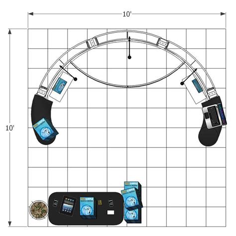 Rent This Cost Effective Trade Show Exhibit Design Tah10 Turnkey