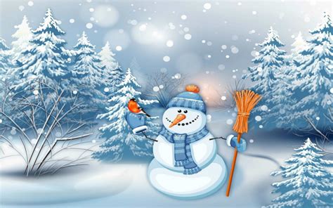 Snowman Desktop Wallpaper 59 Pictures