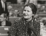 Simone Veil, première femme présidente du Parlement européen - EUROPE ...