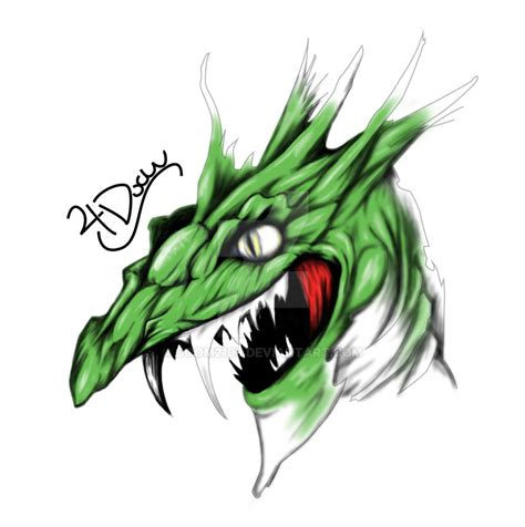 Green Dragon By Doom2103 On Deviantart