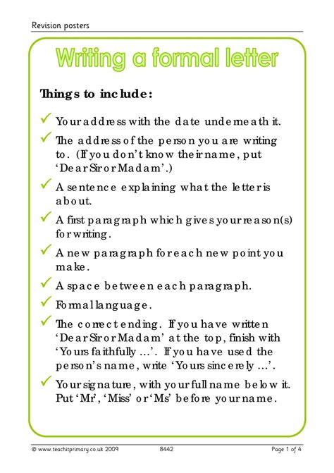 Thank you for your consideration of. EYFS | KS1 | KS2 | Features of writing | Teachit Primary