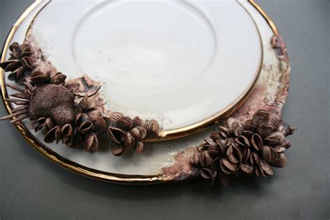 Bottom Feeders Ceramic Objects Encrusted With Marine Life