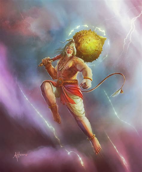 Hanuman Is An Ardent Devotee Of Rama He Is One Of The Central