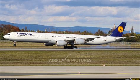 D Aihy Lufthansa Airbus A340 600 At Frankfurt Photo Id 1308442
