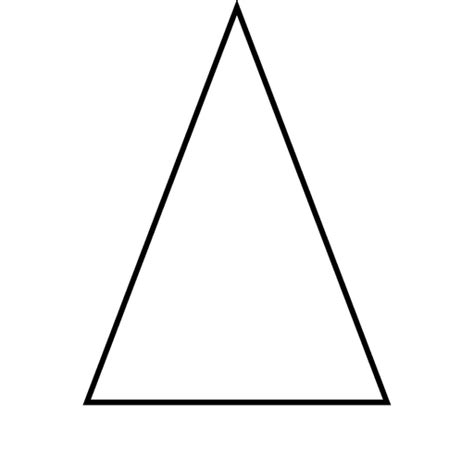 Isosceles Triangle Transparent Png Svg Vector File Images