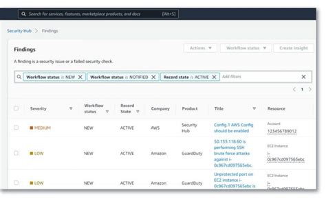 Getting Started With Aws Security Hub Managing Cloud Security Dash