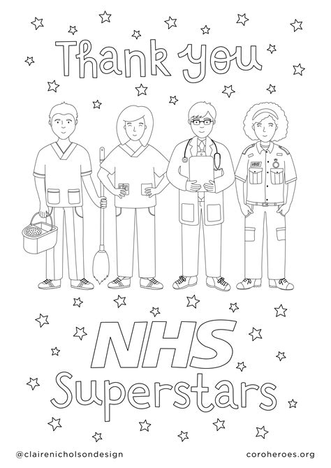 Thank You Nhs Superstars Coroheroes