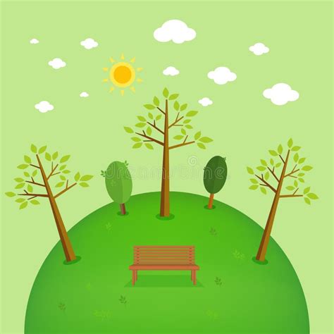 Park Stock Vector Illustration Of Background Concept 81257330