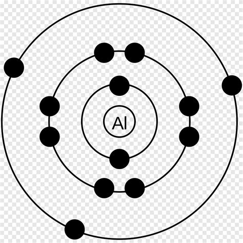 Baixar Bohr model Alumínio Química eletrônica Estrutura Lewis outros