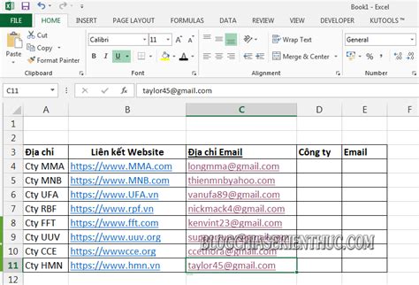 Create A Hyperlink Link In Excel Using The Function Formula