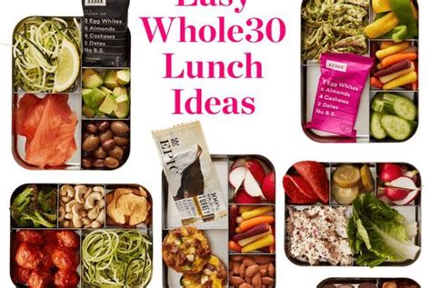 10 Easy Whole30 Lunch Ideas — A Lunch Box For Everyone The Kitchn