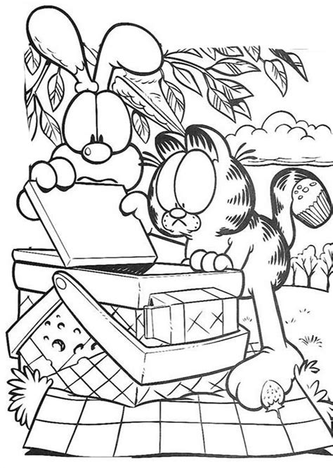 Coloring pages on the theme of summer for kids will warm and give a summer mood at any time of the year. Picnic coloring pages to download and print for free