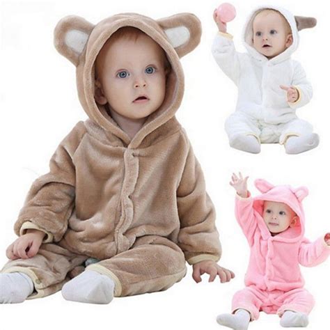 Bear Baby Boys And Girls Animal Onesies Cute Costume High Quality Newborn