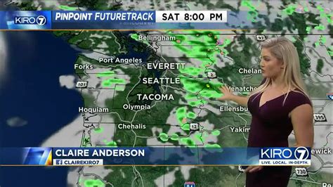 Kiro 7 Pinpoint Weather Video For Sat Evening Kiro 7 News Seattle
