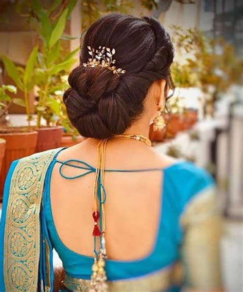 details more than 145 hairstyles bun for saree latest vn