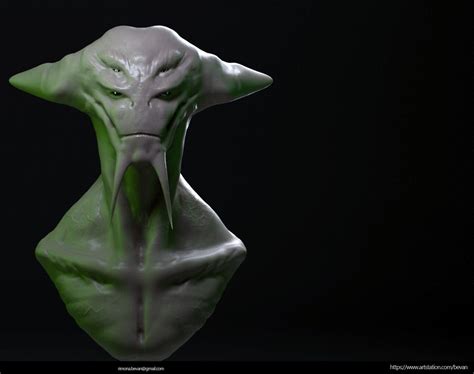 Alien Charactercreature Concept By Rimon Akhter · 3dtotal · Learn Create Share