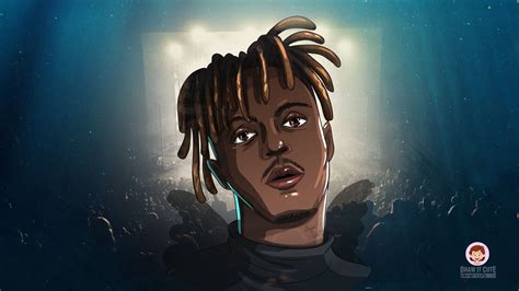 Share a gif and browse these related gif searches. ART Juice WRLD fanart/wallpaper : JuiceWRLD