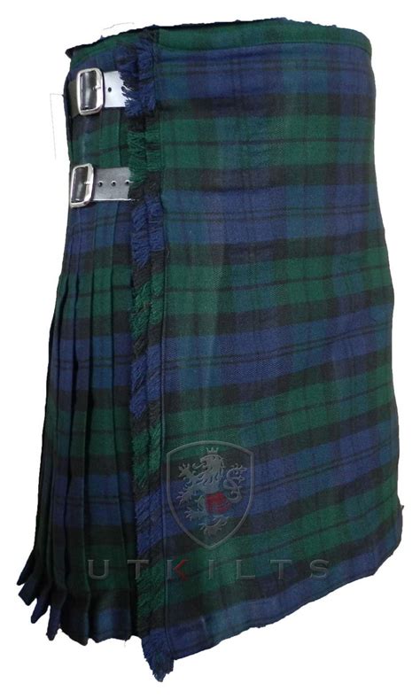 Ut Kilts Black Watch Tartan 16 Oz Kilt 8 Yard 6000