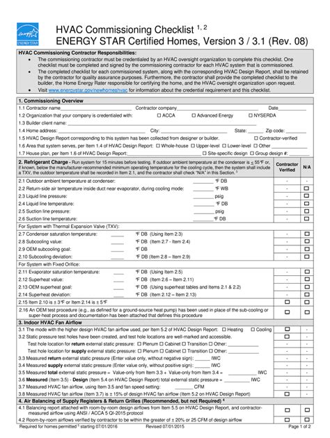 Hvac Commissioning Report Template Fill Out Sign Online Dochub