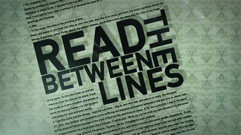 Reading Between The Lines On Vimeo