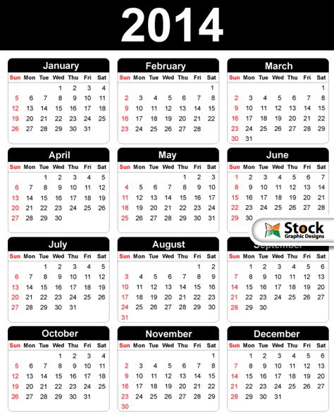Free Calendar Templates 2014 To Print