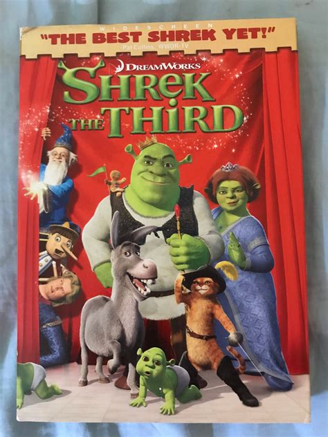 Shrek The Third Dvd Cover