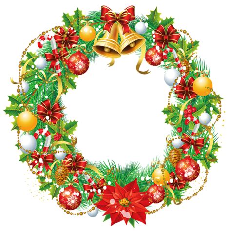 Christmas tree christmas lights garland christmas ornament, pinheiro transparent background png clipart. Transparent Christmas Wreath PNG Clipart Picture | Gallery Yopriceville - High-Quality Images ...
