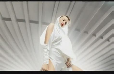 It's that damn face she makes. Can't Get You Out Of My Head Music Video - Kylie Minogue ...