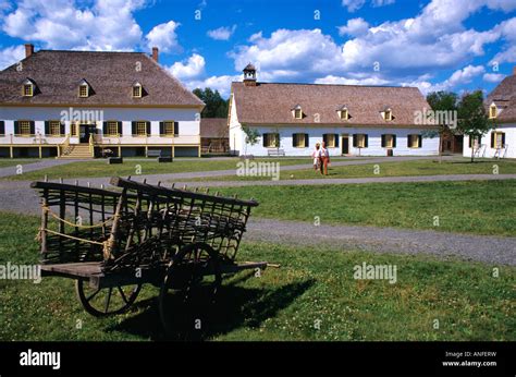 Fort William Historical Park Thunder Bay Ontario Canada Stock Photo