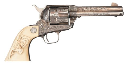 Colt Single Action Army Revolver 44 40 Wcf Rock Island Auction