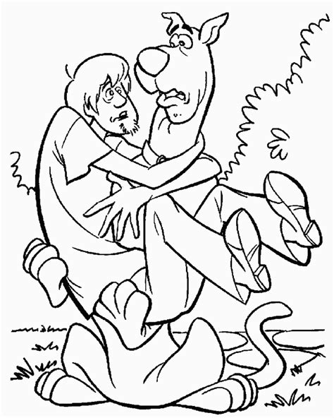 Scooby Doo Coloring Pages Coloring Factory