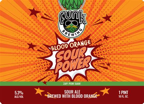 Sour Power Blood Orange Funk Brewing
