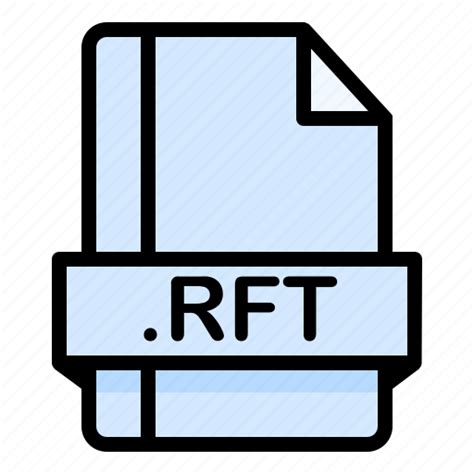 File File Extension File Format File Type Rft Icon