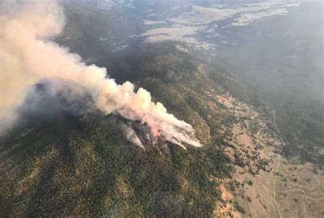 Mount Conkle Wildfire Near Summerland Continues To Grow Kelowna