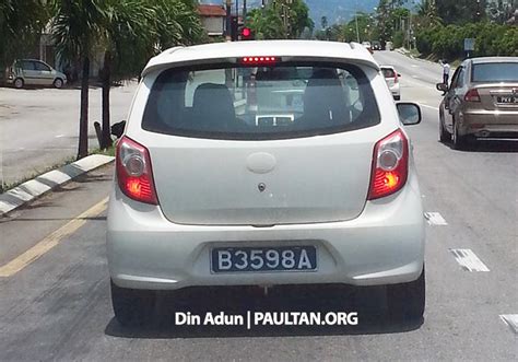 Daihatsu Ayla Spotted Again 1 Paul Tan S Automotive News