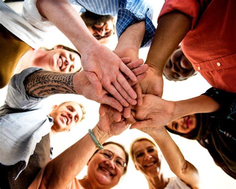 Premium Photo Diverse People Together Teamwork Partnership