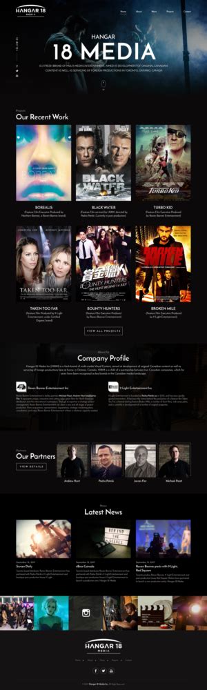 Horror Websites 7 Custom Horror Web Designs