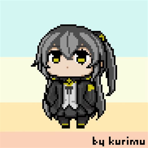 Chibi Anime Girl Pixel Art Gallery Of Arts And Crafts